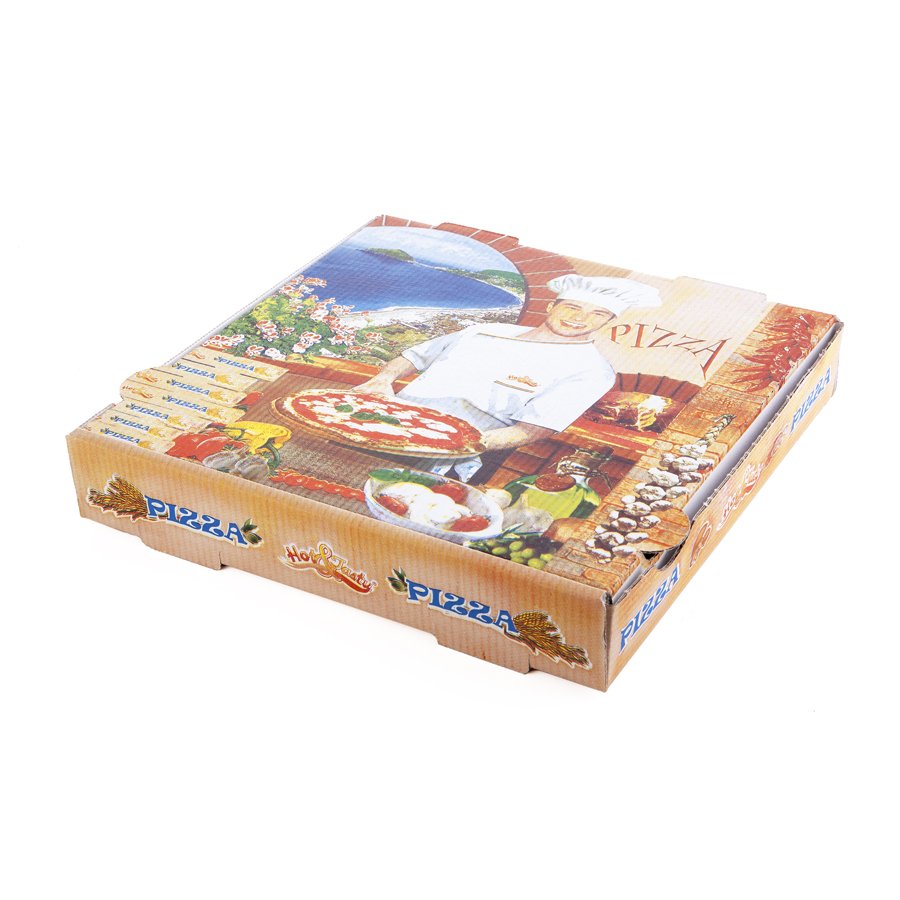CAJA PIZZA 24*24*4 EN MICROCANAL