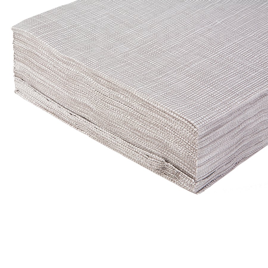 SERV. 40*40   BLCO.HILO GRIS