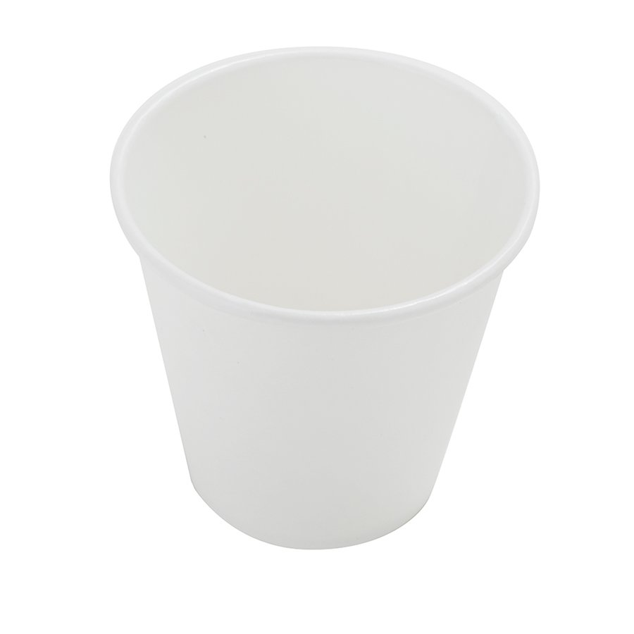 VASO CARTON  BLANCO 220 ML/ 7.5 OZ Ø8