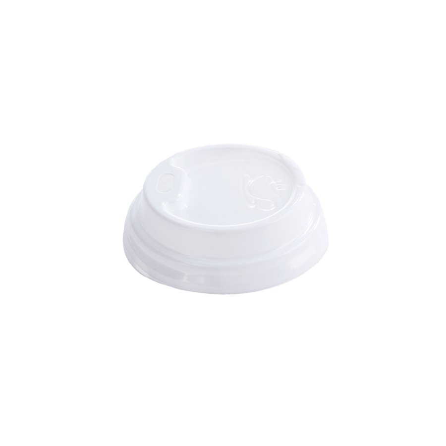 TAPA PLA VASO CARTON 240 ML (8OZ)