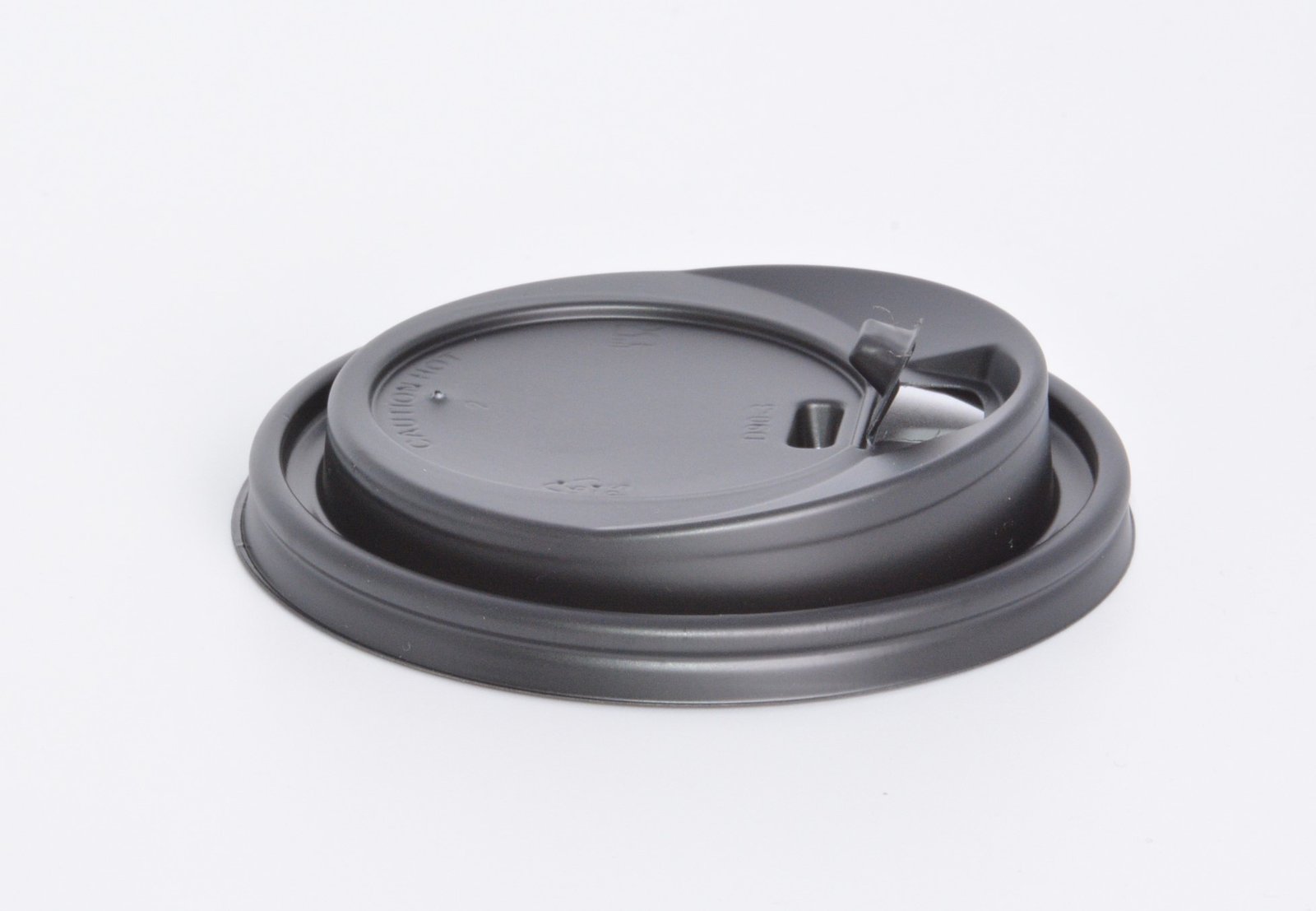 TAPA NEGRA  VASO CARTON 12/16 OZ Ø90 MM