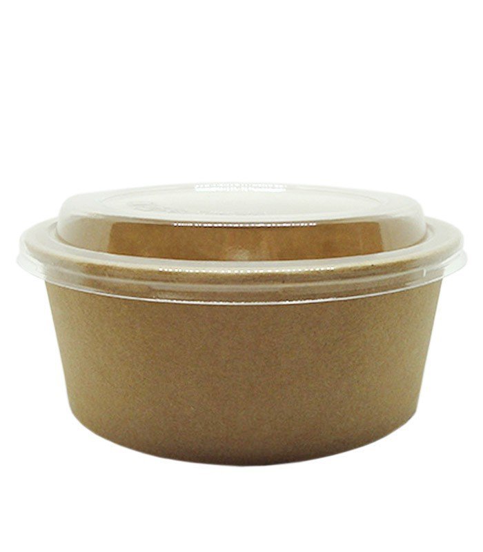 ENVASE KRAFT REDONDO Ø15 750 ML+ TAPA