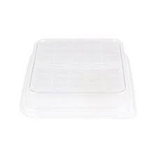 TAPA PLA ENVASE CUADRADO 18X18X4