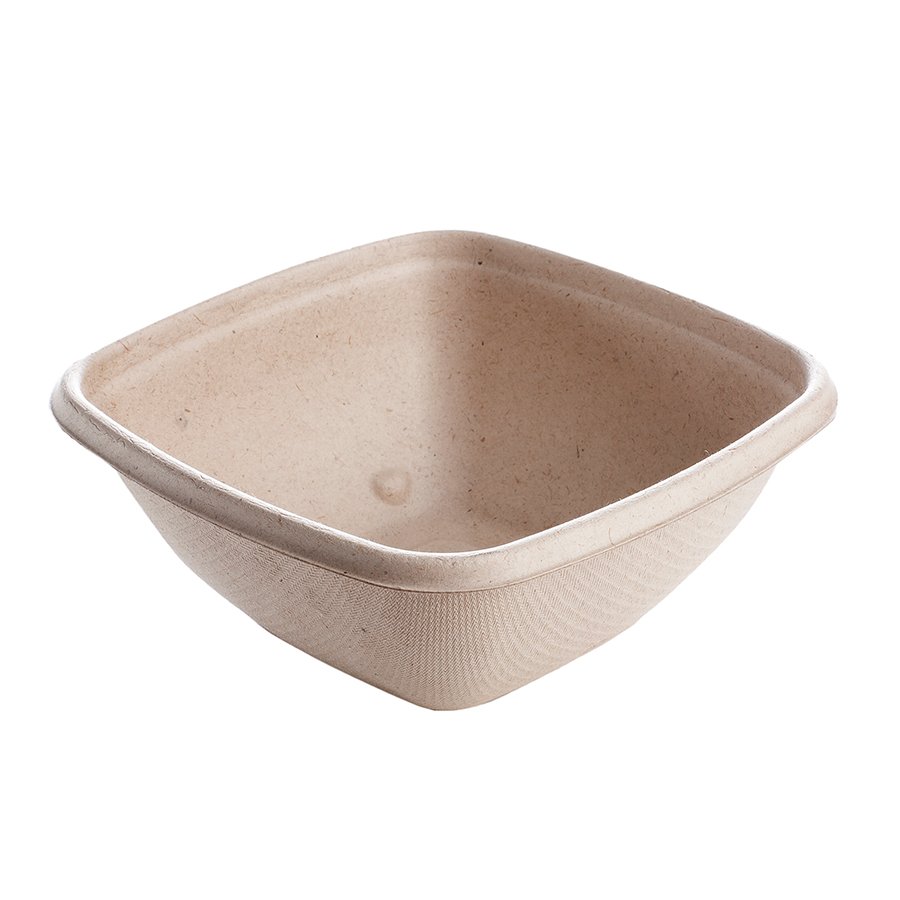 BOWL CUADRADO 375 ML BEPULP 13x13x5