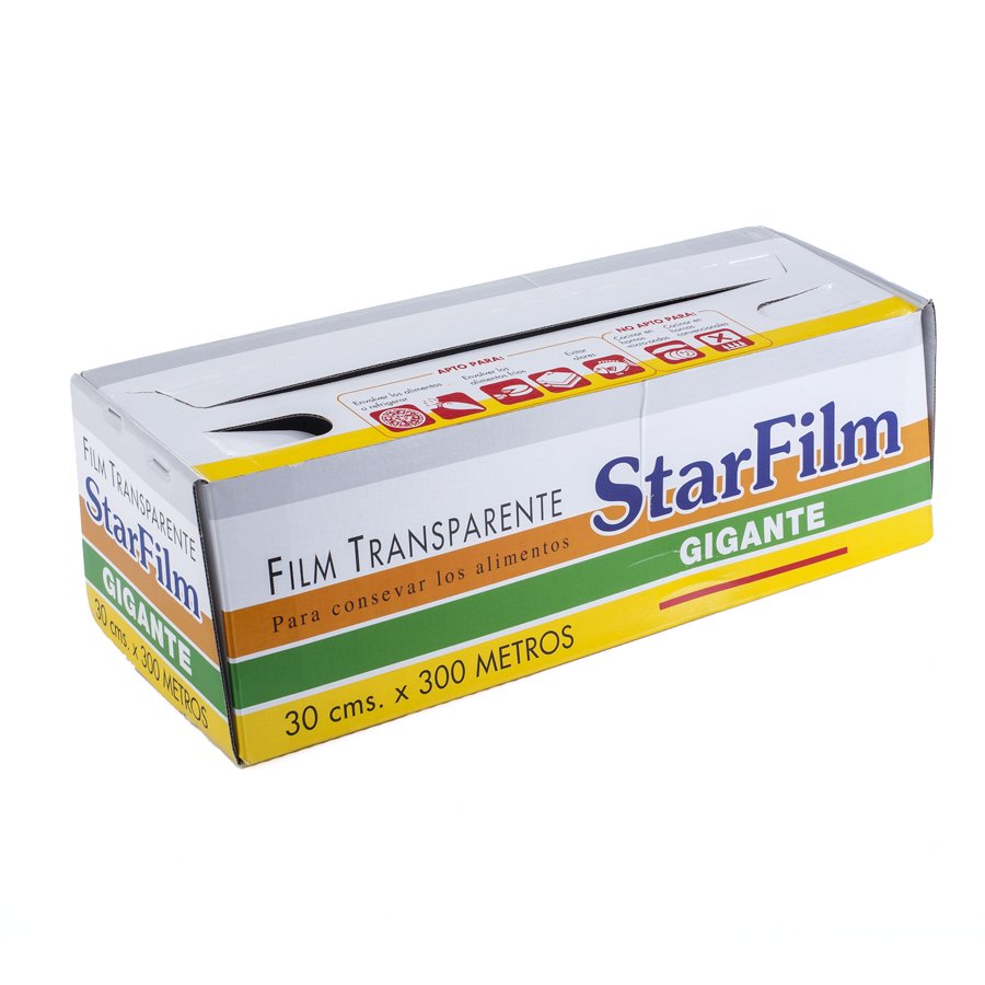 BOBINA FILM 30*300 MTS. CAJA DISPENSADOR
