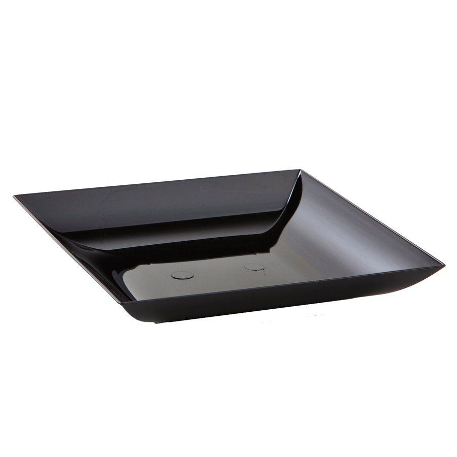 MINIATURA PLATO NEGRO 9.5x9.5