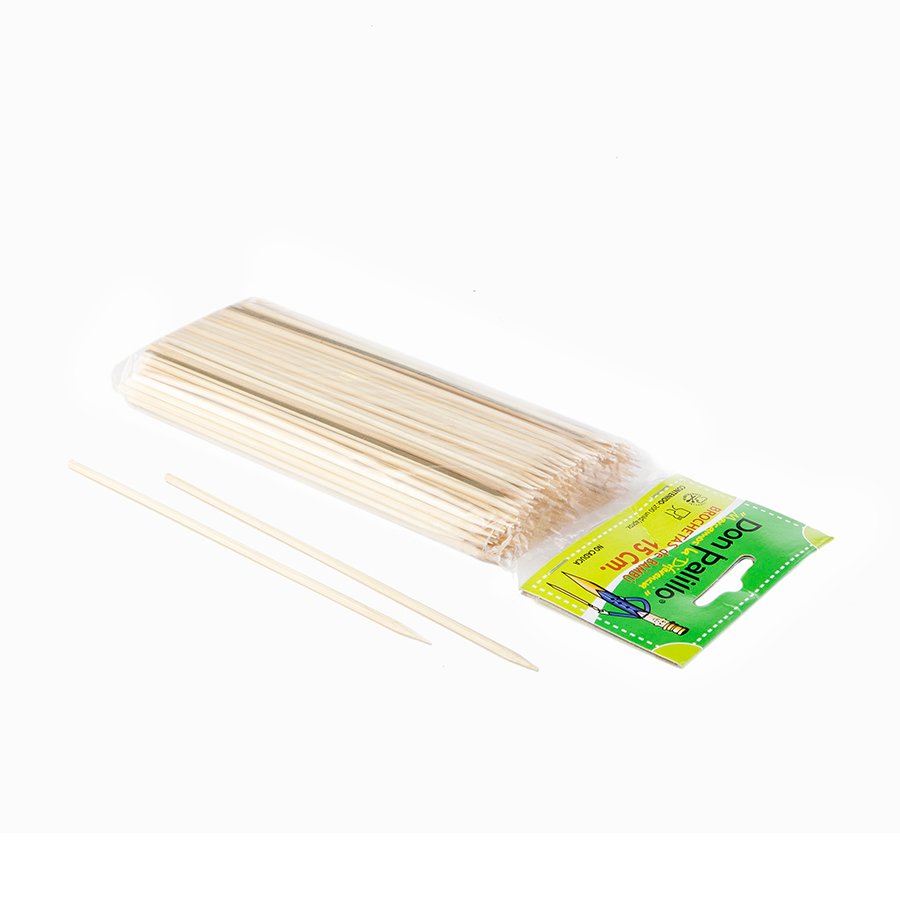 BROCHETA  BAMBU 15 CM LARGO