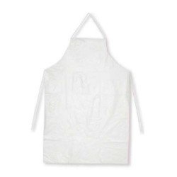 DELANTAL PETO PLASTICO RIZO