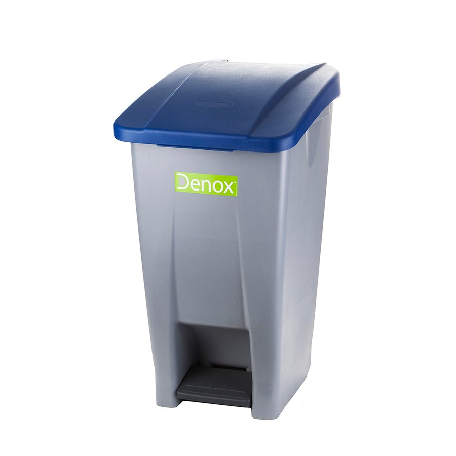 CONTENEDOR 120 L. C/RUEDAS AZUL