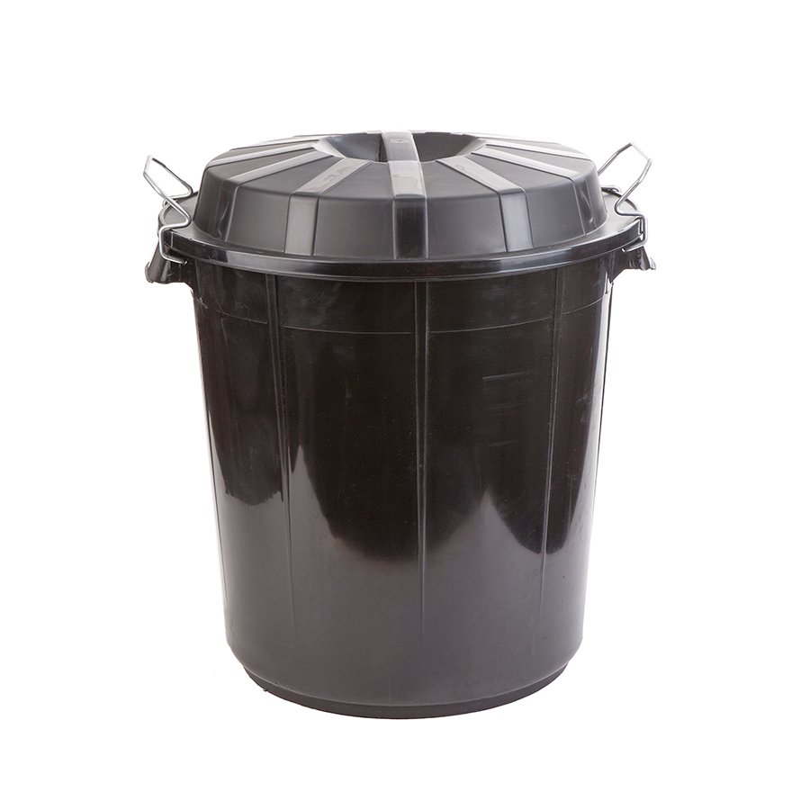 BARREÑO   INDUSTRIAL 50L. NEGRO