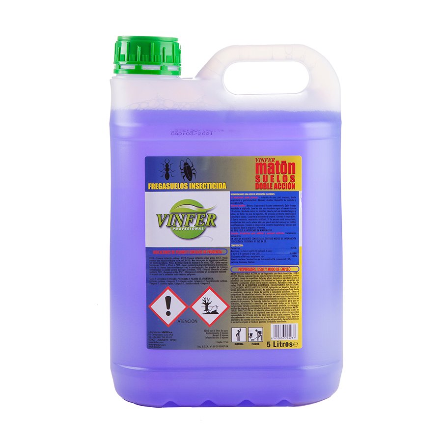 FREGASUELOS & INSECTICIDA  V800