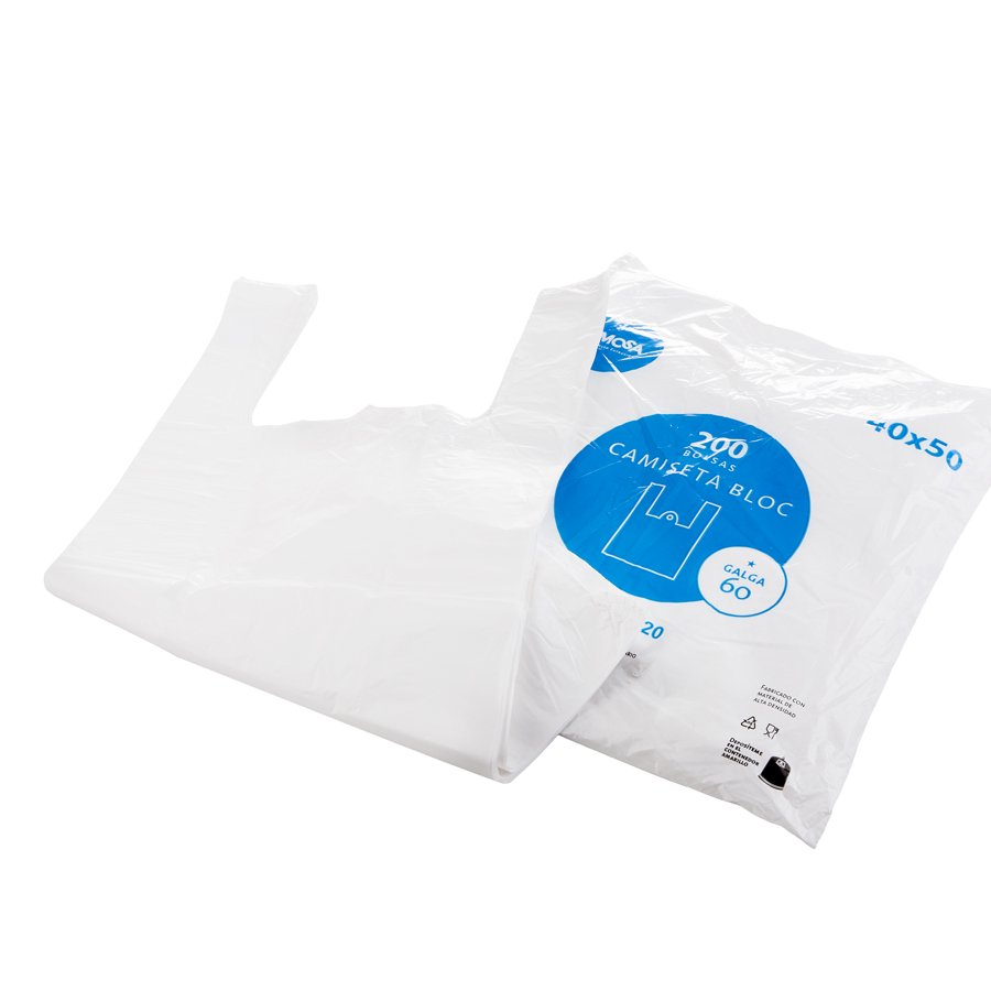BOLSA CAMISETA 40*50 CON ASA