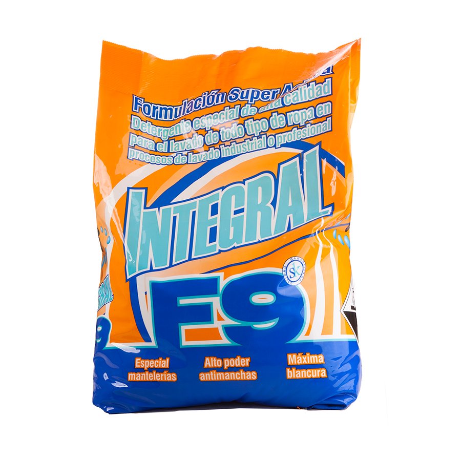 DETERGENTE TEXTIL F-9 POLVOS