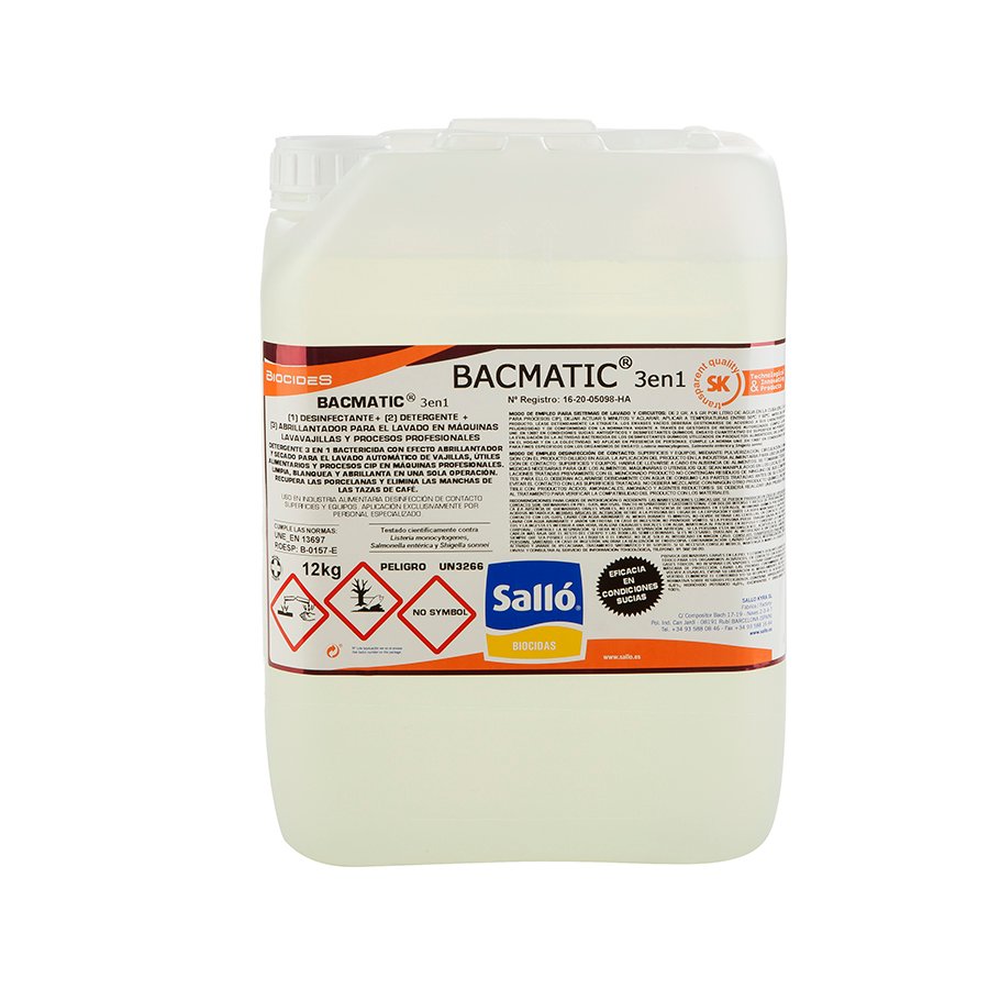 BACMATIC JABON+BRILLA+DESINF LAVA AUTOM.