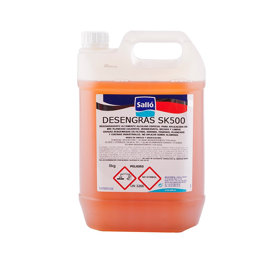 DESENGRAS SK 500 ENERGICO EN CALIENTE