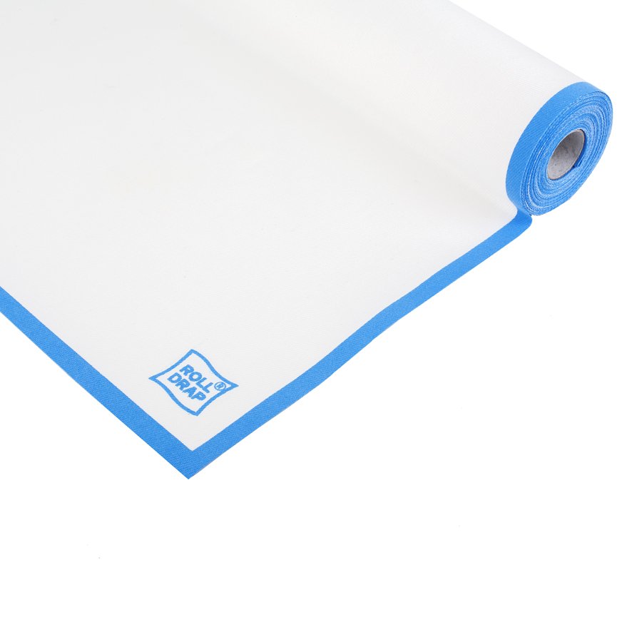 ROLL DRAP 40*64 BLANCO CENEFA AZUL