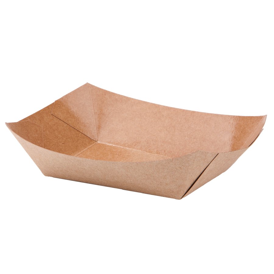 BARQUETA CONICA 300 ML 100x60x40 KRAFT