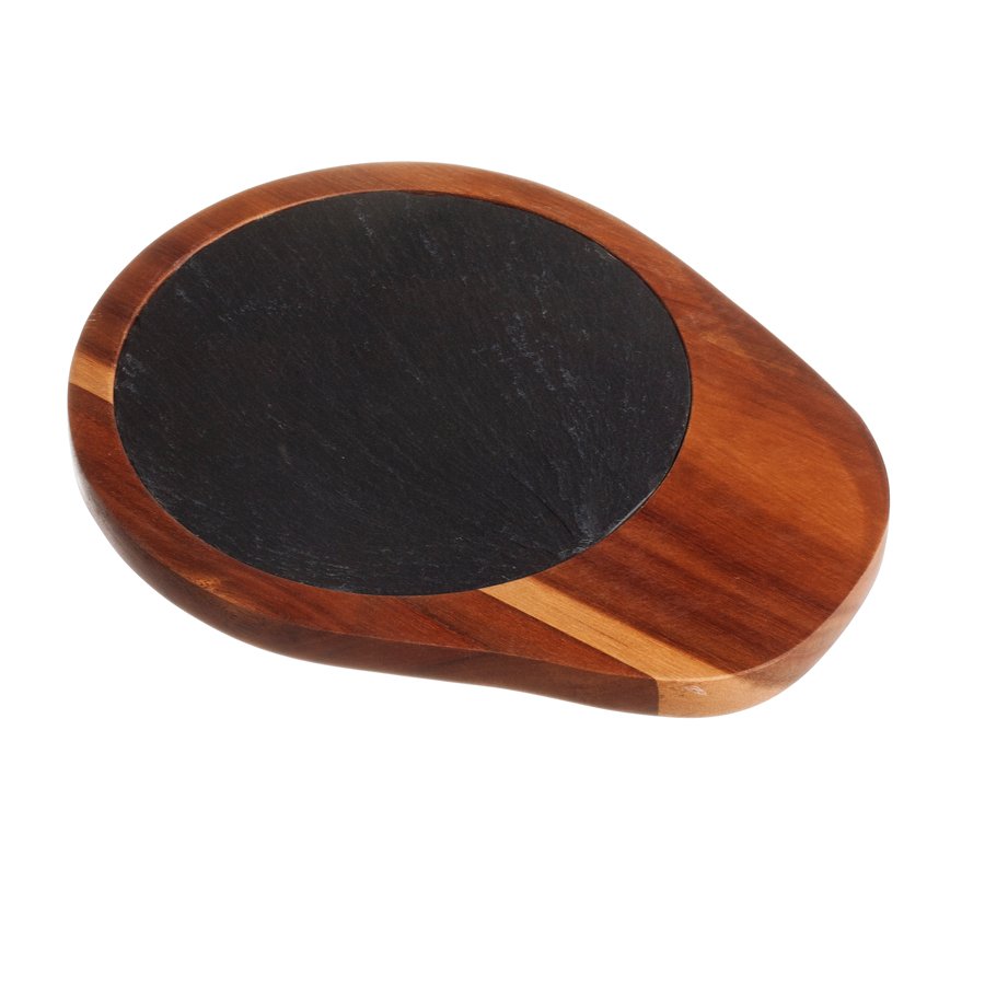 TABLA MADERA + PIZARRA  25X20X1.5